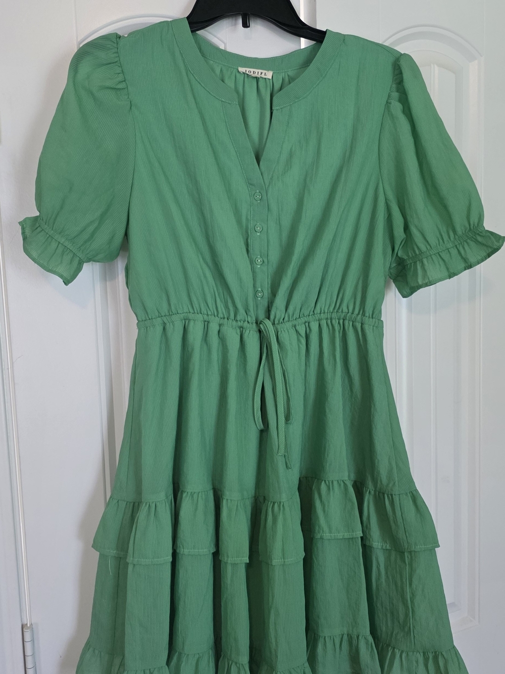 JODIFL Seafoam Green Blouse